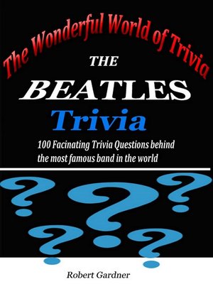 cover image of The Wonderful World of Trivia